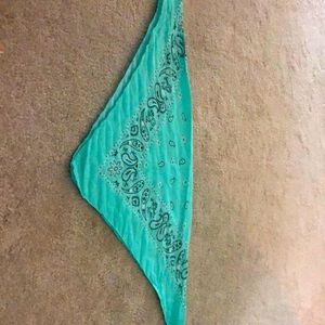 Teal Bandana